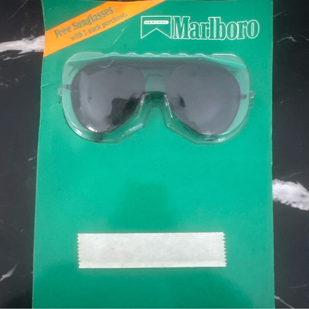 Marlboro Green and Black Sunglasses
